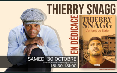 Thierry Snagg en dédicace à Sanary !